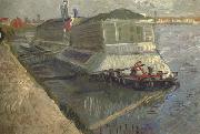 Vincent Van Gogh Bathing Float on the Seine at Asnieres (nn04) Sweden oil painting artist